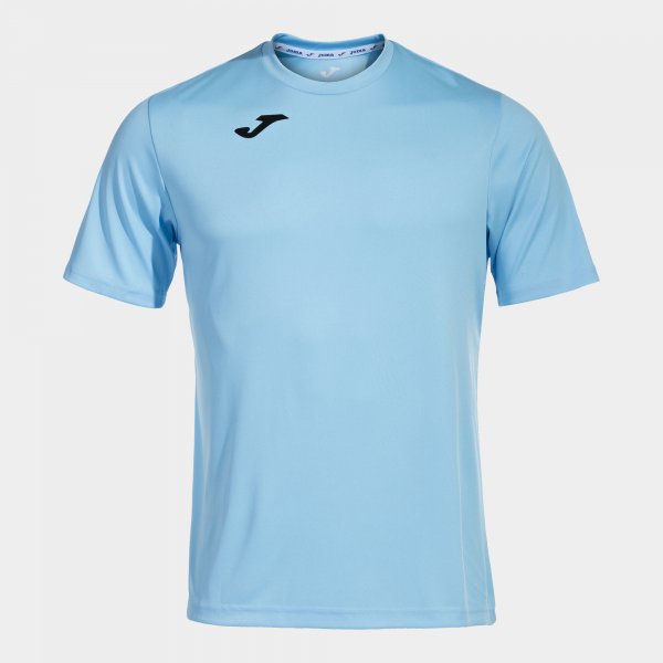 Camiseta Manga Corta Combi en color Celeste - padel Joma