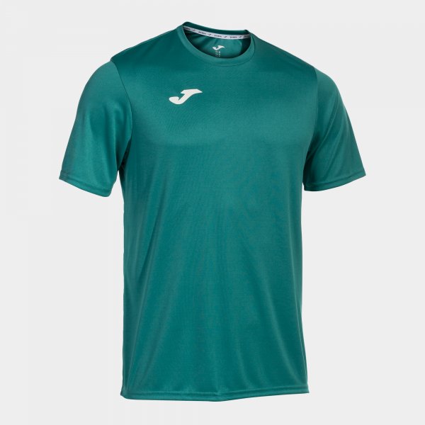 Camiseta Manga Corta Combi en color Verde Turquesa - padel Joma