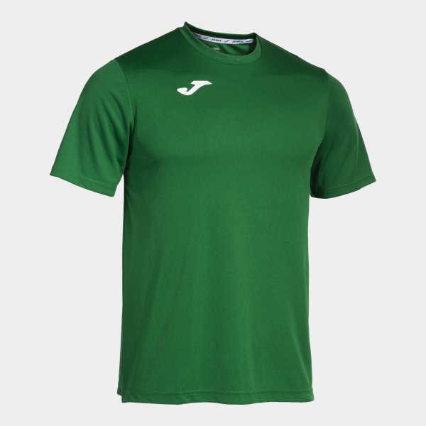 Camiseta Manga Corta Combi en color Verde - padel Joma