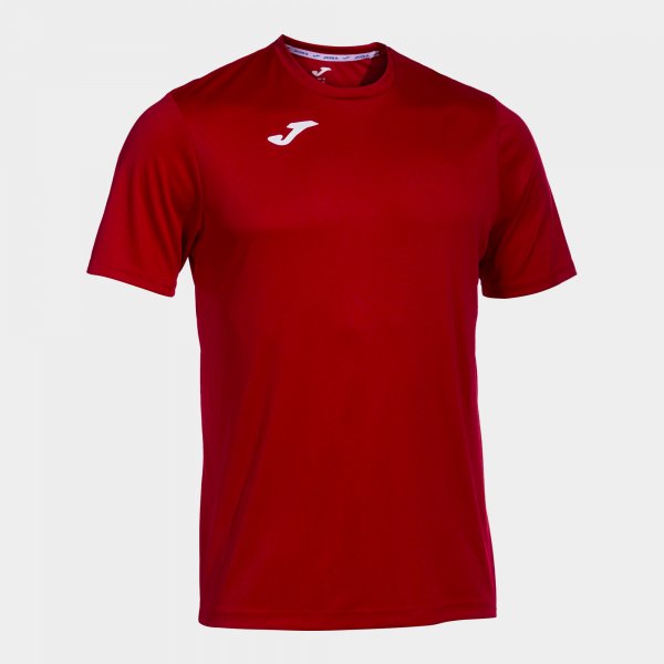 Camiseta Manga Corta Combi en color Rojo - padel Joma