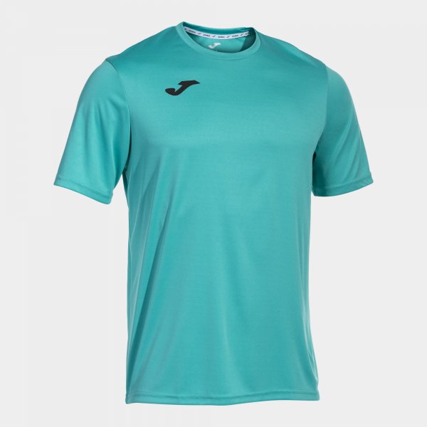Camiseta Manga Corta Combi en color Turquesa - padel Joma