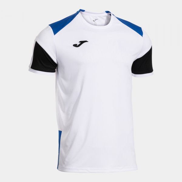 Camiseta Manga Corta Danubio IV en color Blanco Royal - padel Joma