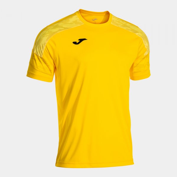 Camiseta Manga Corta Championship VIII en color Amarillo - padel Joma