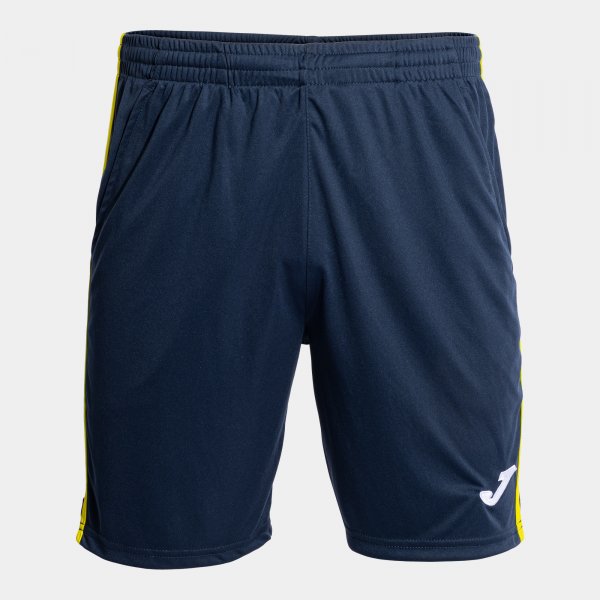 Bermuda Open III en color Marino Amarillo - padel Joma