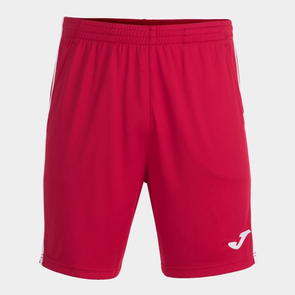 Bermuda Open III en color Rojo Blanco - padel Joma