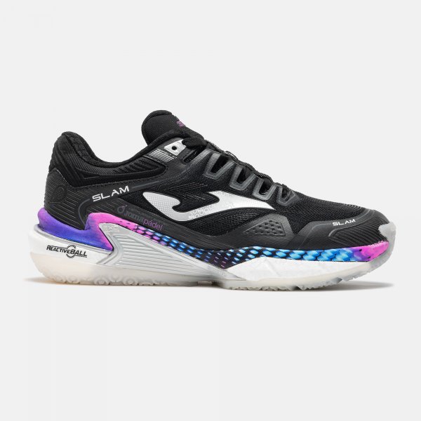 Zapatillas Slam Lady 2601 Negro - padel Joma