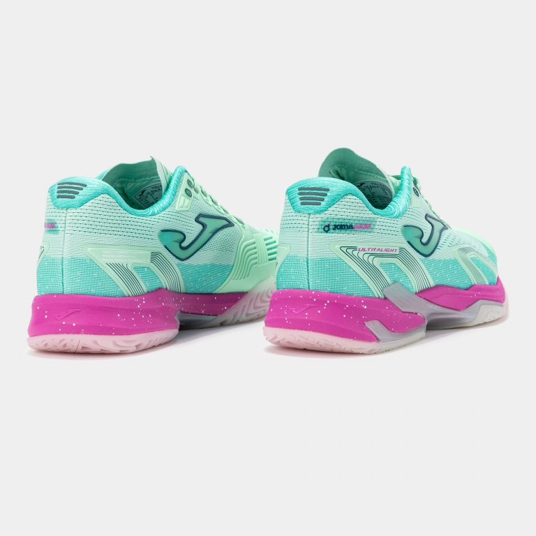 Zapatillas Ultra Light Lady 2627 Turquesa - padel Joma (3)