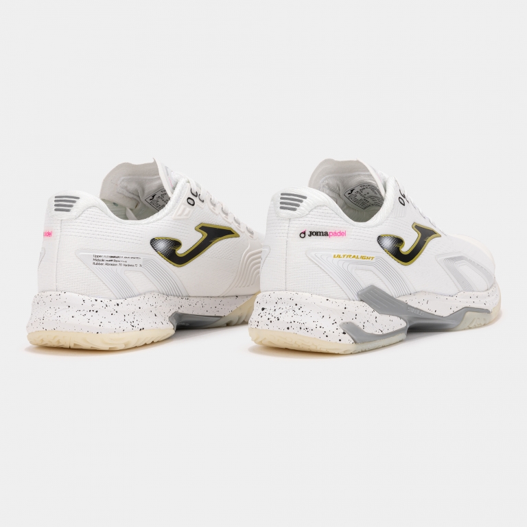 Zapatillas Ultra Light Lady 2502 Blanco - padel Joma (3)