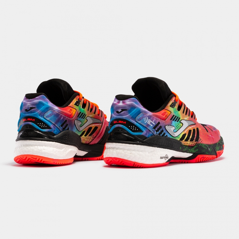 Zapatillas T.Slam 2316 FIP Negro Naranja - padel Joma (2)