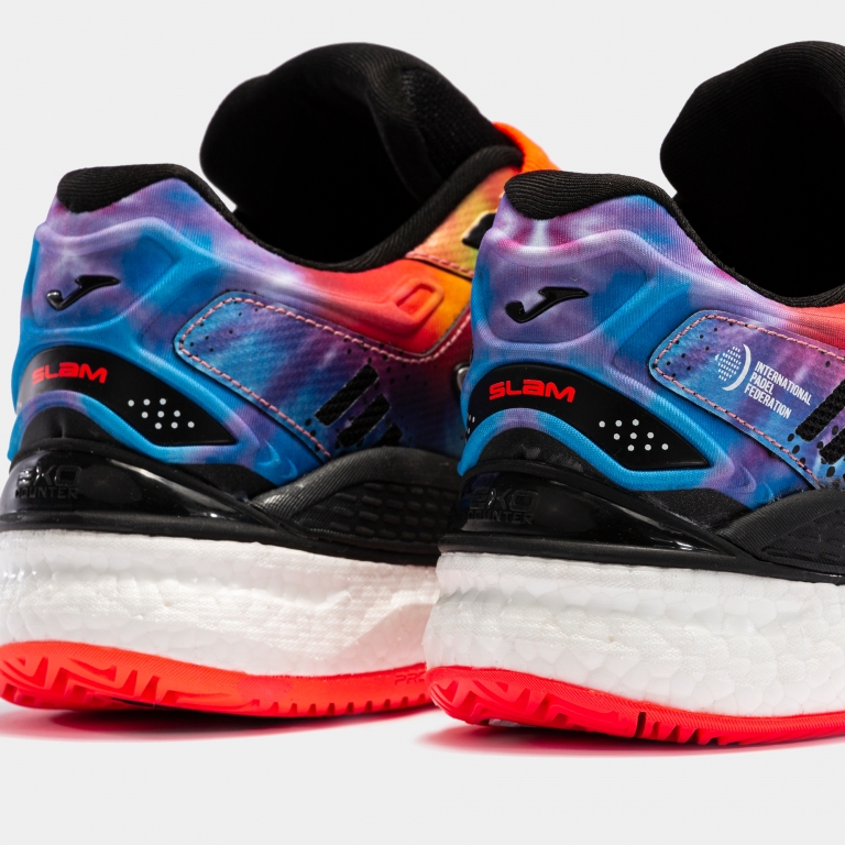 Zapatillas T.Slam 2316 FIP Negro Naranja - padel Joma (4)