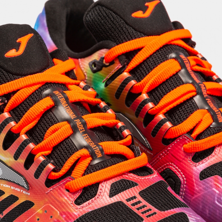 Zapatillas T.Slam 2316 FIP Negro Naranja - padel Joma (6)