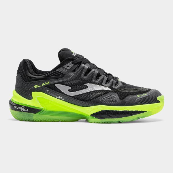 Zapatillas Slam Men 2601 Negro - padel Joma