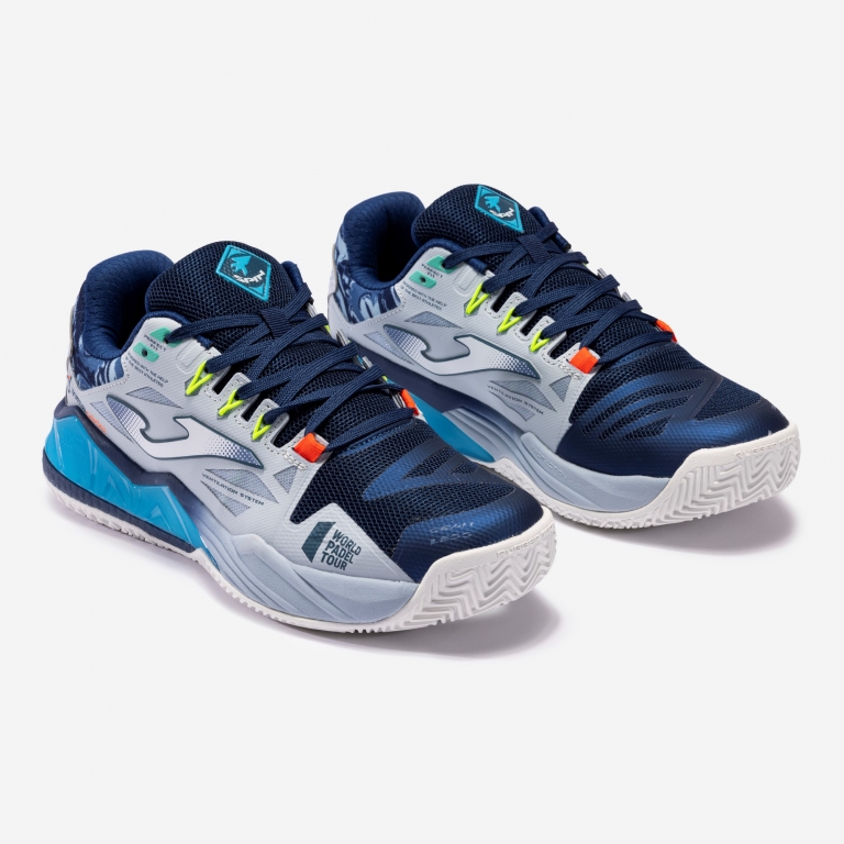 Zapatillas Spin Men 2323 Marino Gris - padel Joma