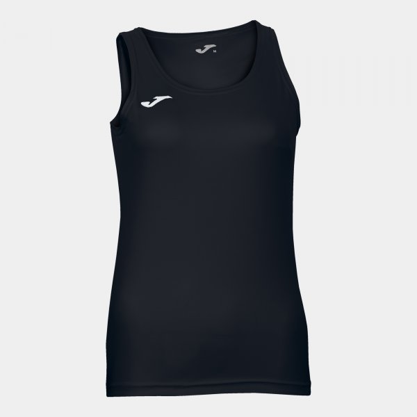 Camiseta Sin Mangas Diana en color Negro - padel Joma