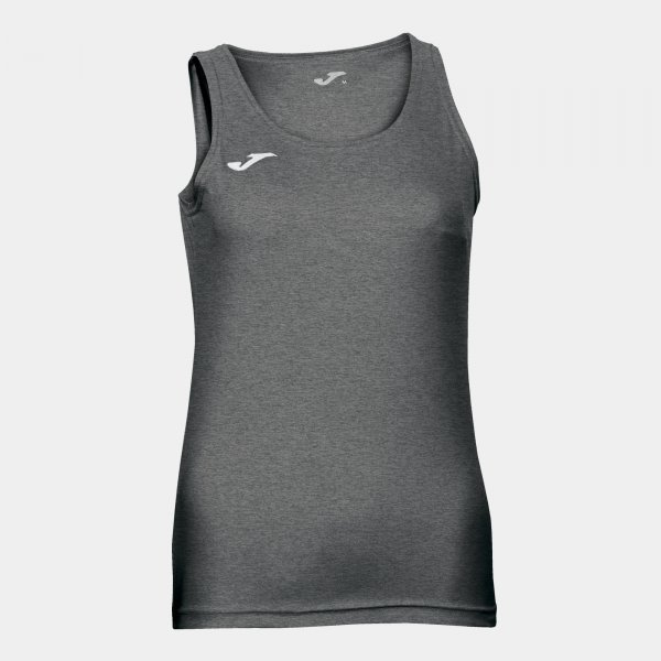 Camiseta Sin Mangas Diana en color Gris Melange Oscuro - padel Joma
