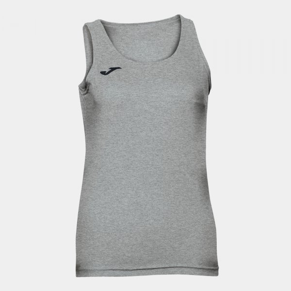 Camiseta Sin Mangas Diana en color Gris Melange Claro - padel Joma