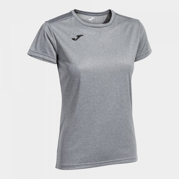 Camiseta Manga Corta Combi Woman en color Melange Claro - padel Joma