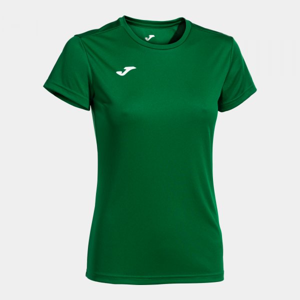 Camiseta Manga Corta Combi Woman en color Verde - padel Joma