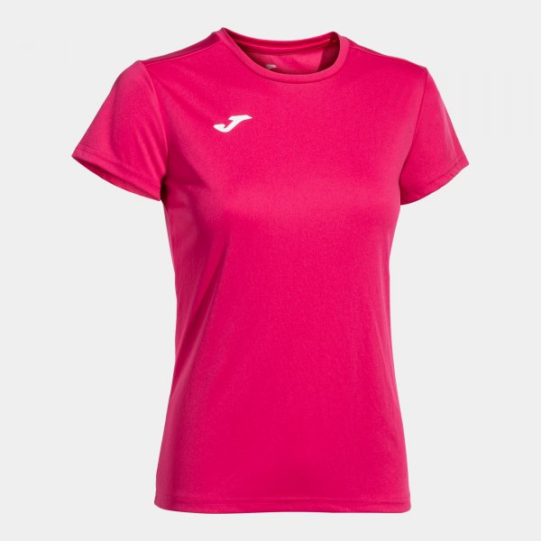 Camiseta Manga Corta Combi Woman en color Fucsia - padel Joma