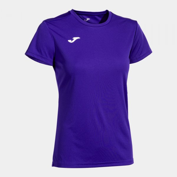 Camiseta Manga Corta Combi Woman en color Morado - padel Joma