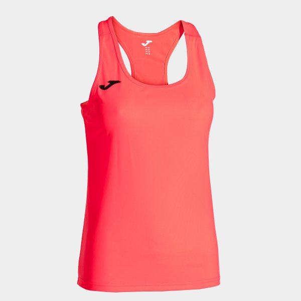 Camiseta Tirantes Siena II en color Coral Flúor - padel Joma