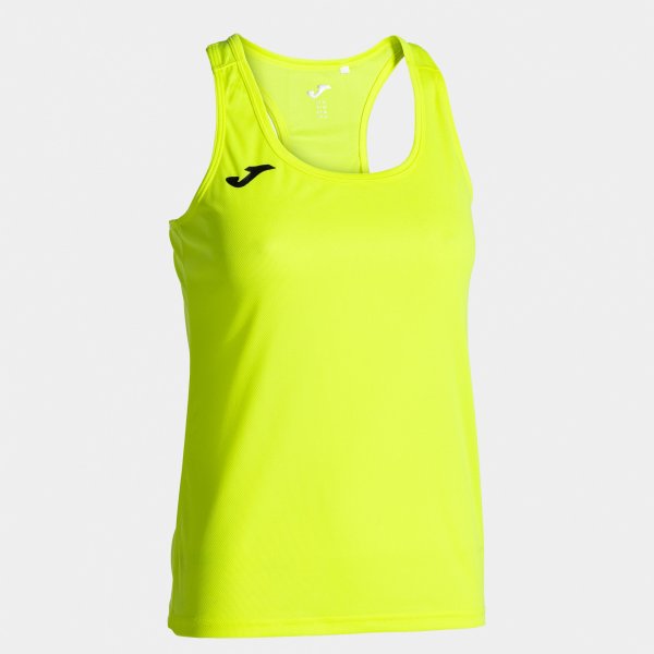 Camiseta Tirantes Siena II en color Amarillo Flúor - padel Joma