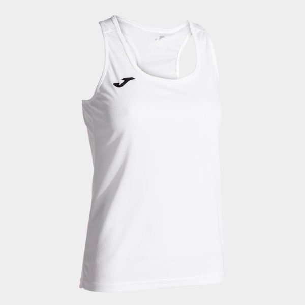 Camiseta Tirantes Siena II en color Blanco - padel Joma