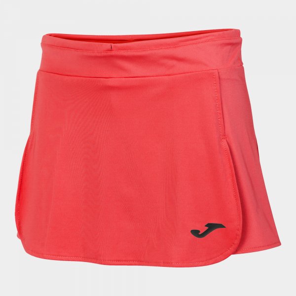 Falda Open II en color Coral Fluor - padel Joma