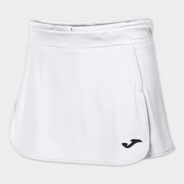 Falda Open II en color Blanco - padel Joma