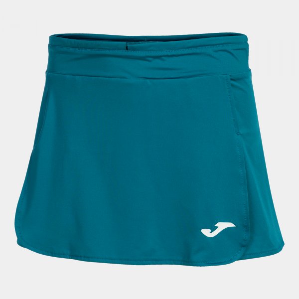 Falda Open II en color Verde - padel Joma