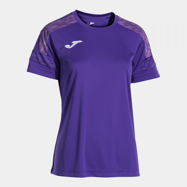 Camiseta Manga Corta Championship VIII en color Violeta - padel Joma