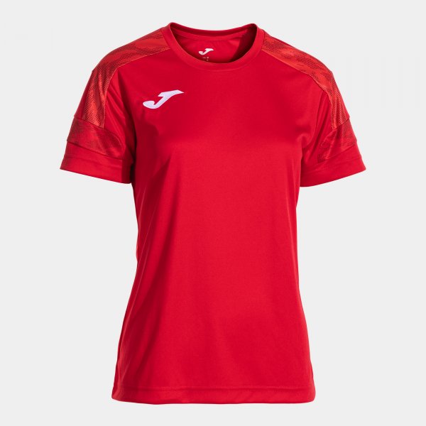 Camiseta Manga Corta Championship VIII en color Rojo - padel Joma