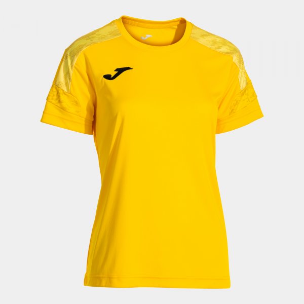 Camiseta Manga Corta Championship VIII en color Amarillo - padel Joma