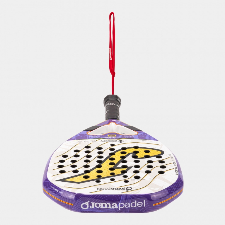 Pala Premier Pádel Valladolid P2 Blanco Violeta - padel Joma (5)