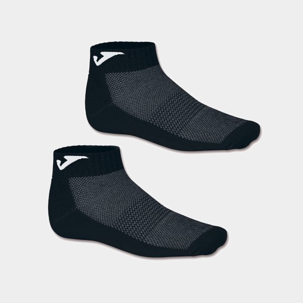 Calcetines Tobilleros en color Negro - padel Joma
