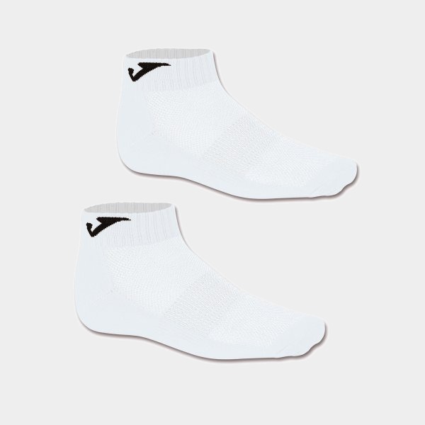 Calcetines Tobilleros en color Blanco - padel Joma